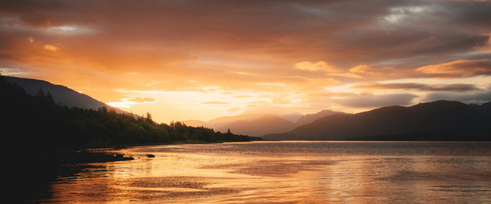 Loch sunset